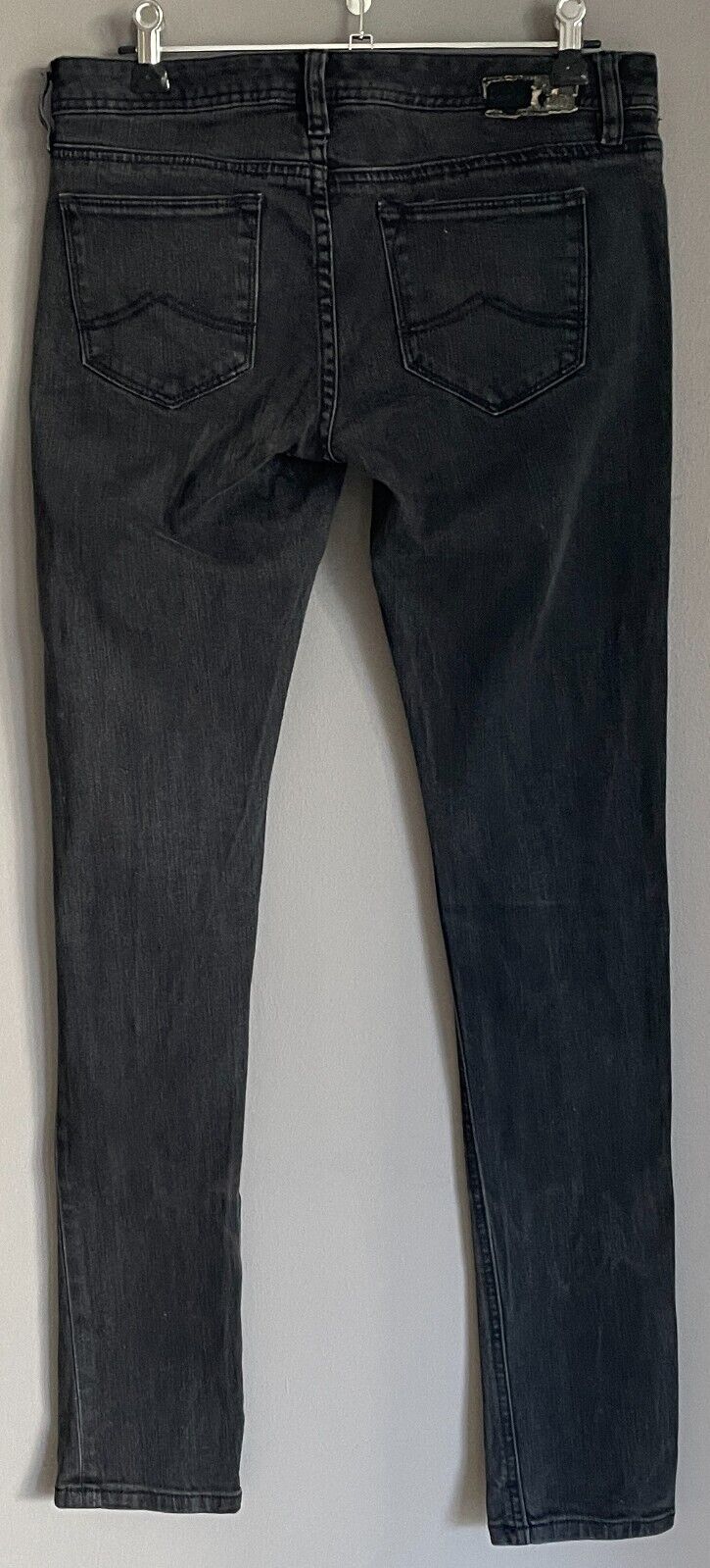 JUST JEANS Black Denim Super Skinny Full Length Jeans Ladies  Size 9
