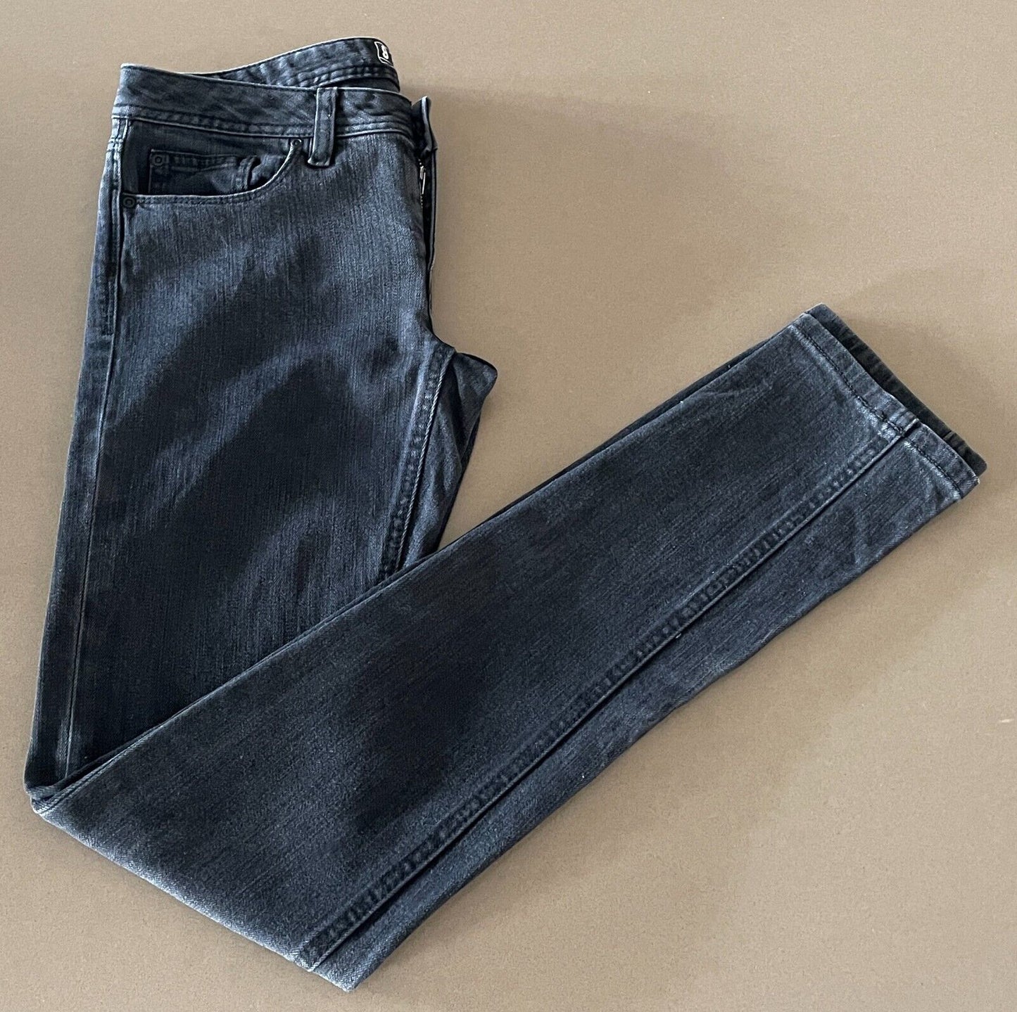 JUST JEANS Black Denim Super Skinny Full Length Jeans Ladies  Size 9