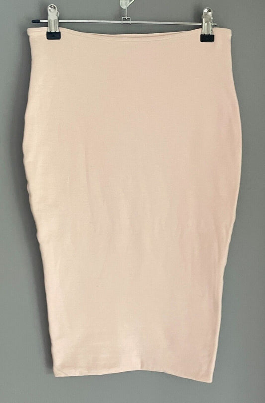 KOOKAI Sweet Pea Skirt Blush Pink Stretch Tube Size 1 AU 6 - 8 Knee Length