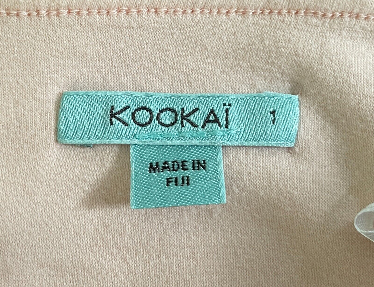 KOOKAI Sweet Pea Skirt Blush Pink Stretch Tube Size 1 AU 6 - 8 Knee Length