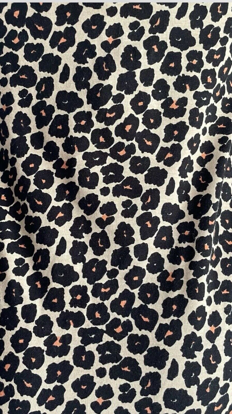 SUPRE Diana Bodysuit Leopard Print V Neck Halter Print Size XL 10 12 NEW