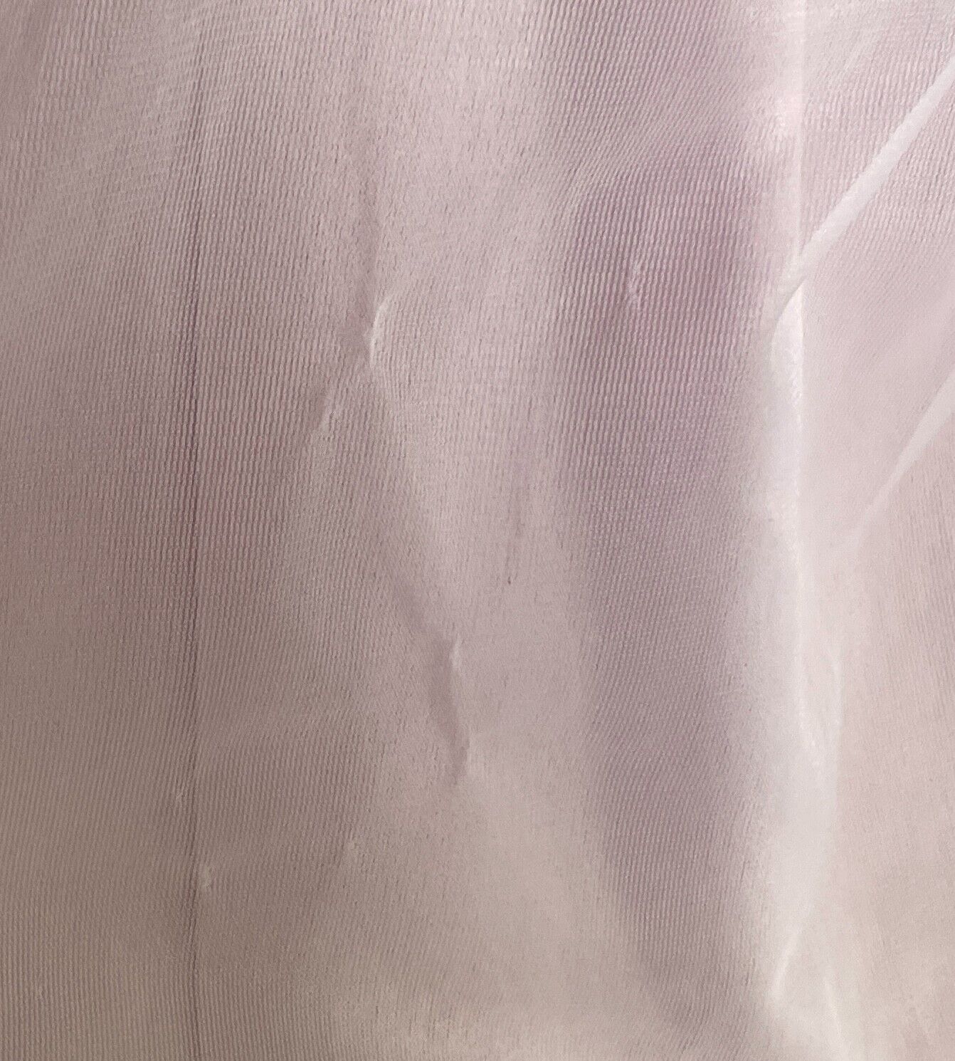 Vintage Bri Nylon Nightie 1960s Mauve Long Sleeve  White Lace Trim Size 14