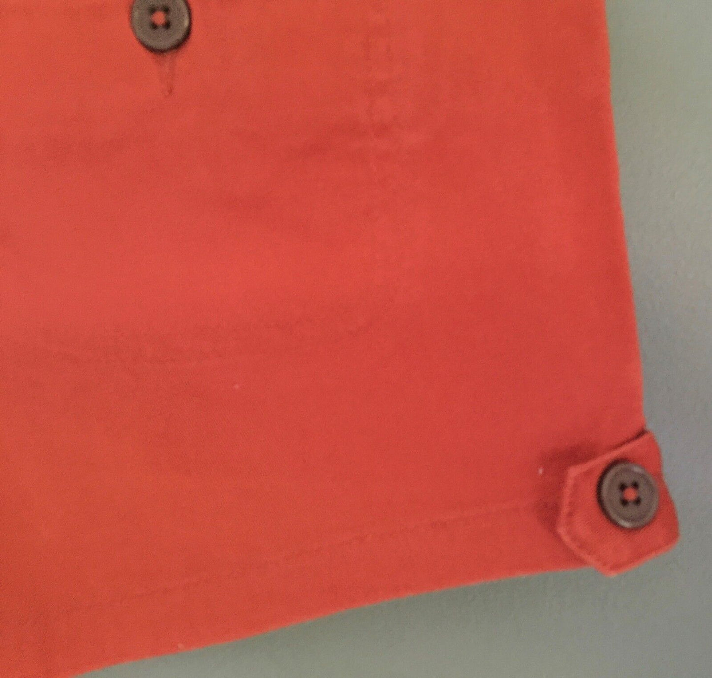 DOTTI Shorts Rust Orange Short Shorty Size 10 Cheeky Bum Denim Jeans Beach NEW