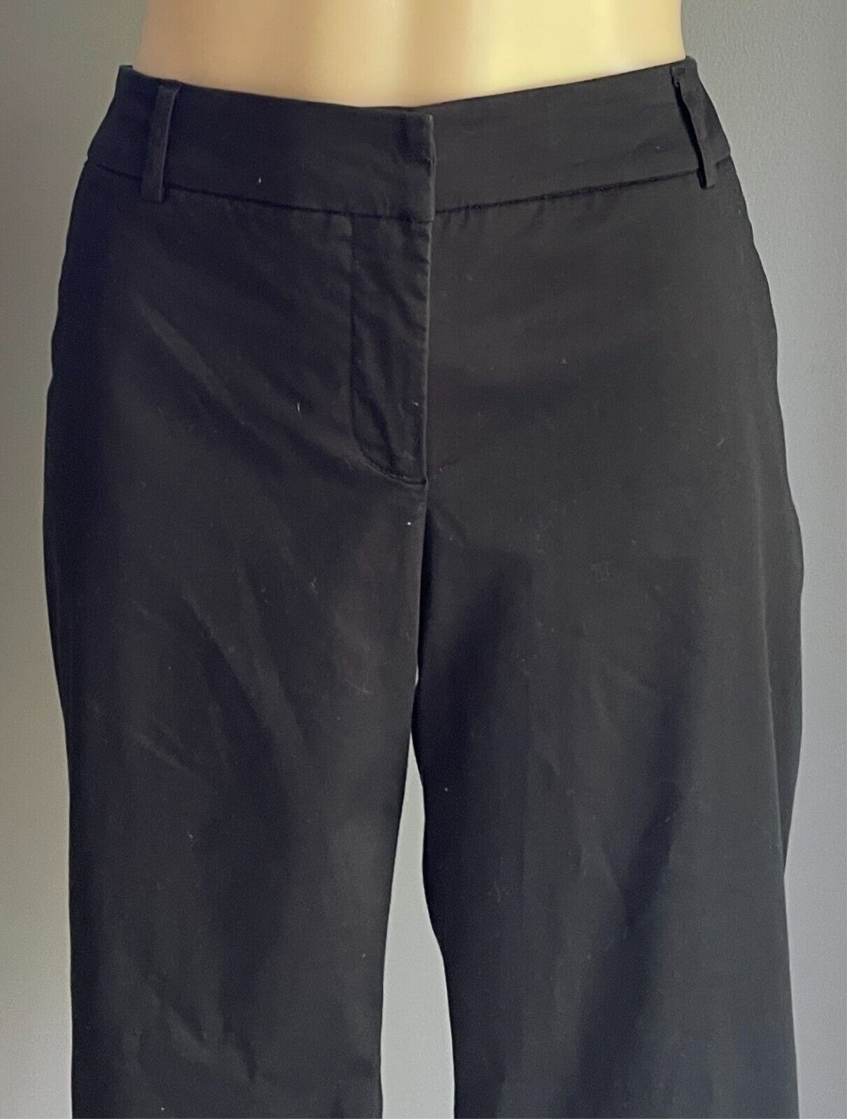 SUSSAN Black Pants Straight Leg Style Size 14 Stretch Fabric Classic Style