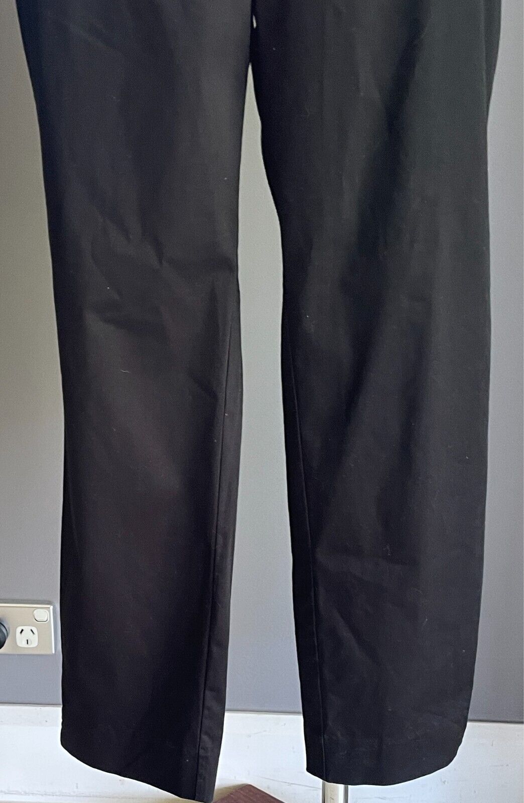 SUSSAN Black Pants Straight Leg Style Size 14 Stretch Fabric Classic Style