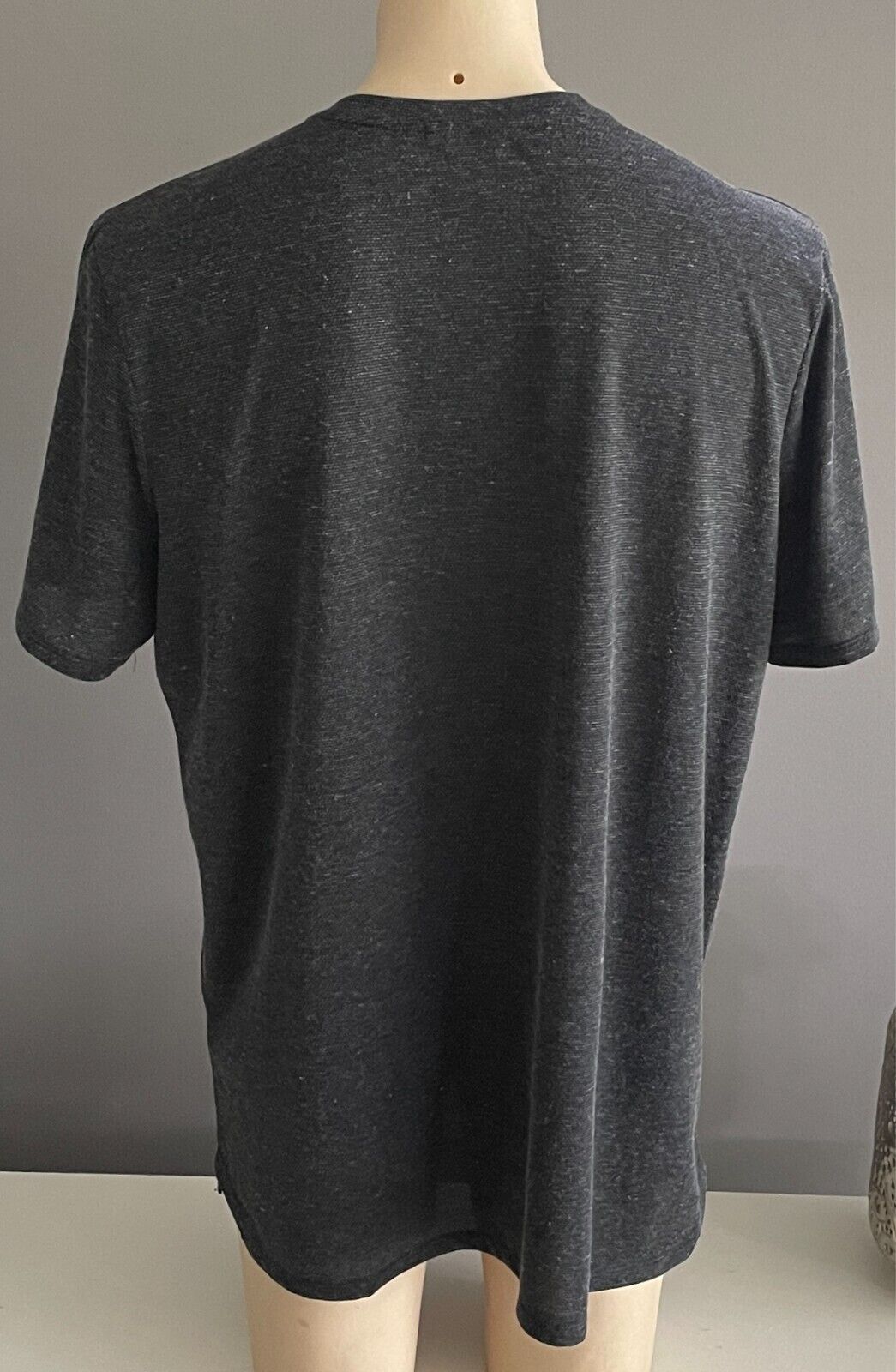 EVERLAST Charcoal Grey Marl Activewear Top/T-Shirt Short Sleeves Mens Size 2XL