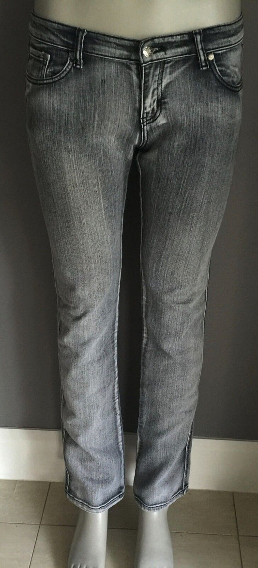 PURE HYPE Grey Wash Skinny Leg Denim Ladies Size 12 Jeans