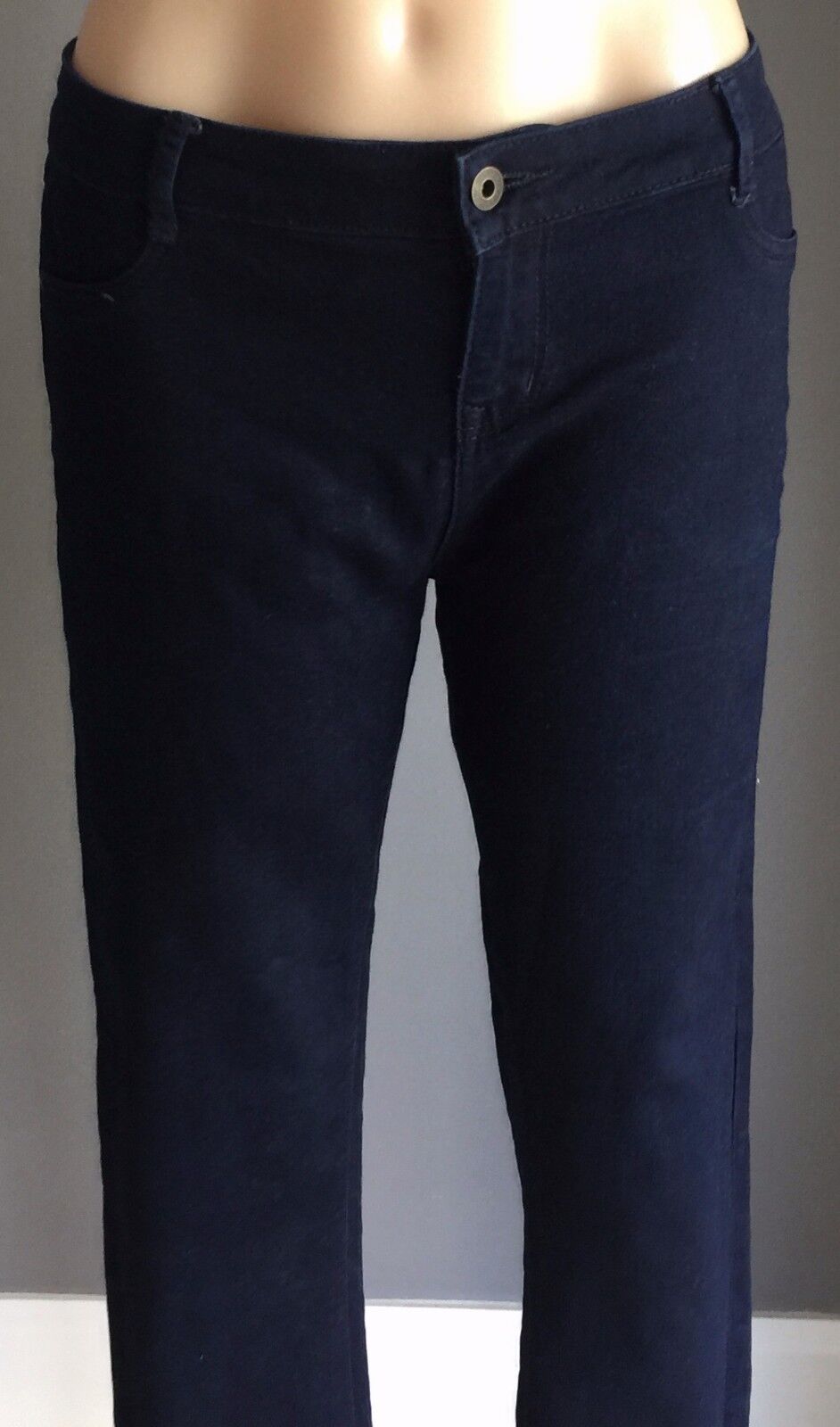 FIRETRAP Navy Blue Denim Stretch Skinny Pants Ladies L  Size 12 Jeans
