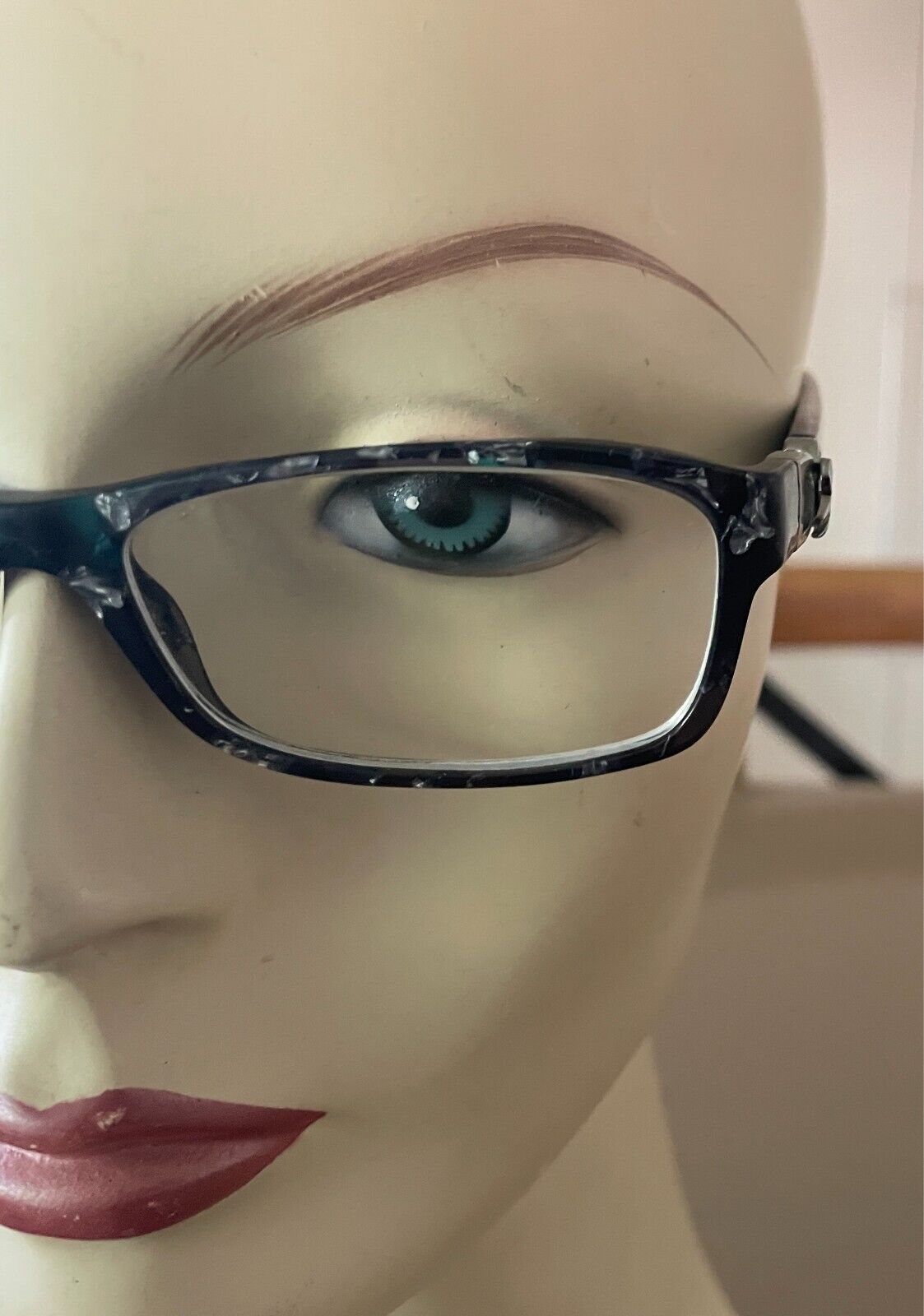 DOLCE & GABBANA Eyeglasses Frame Only DG3147P 2551 Blue Crystal Marble 53-16-135