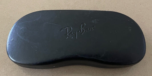RAY- BAN  Glass Case Black Sunglass Glasses Spectacles Hard Cover ONLY