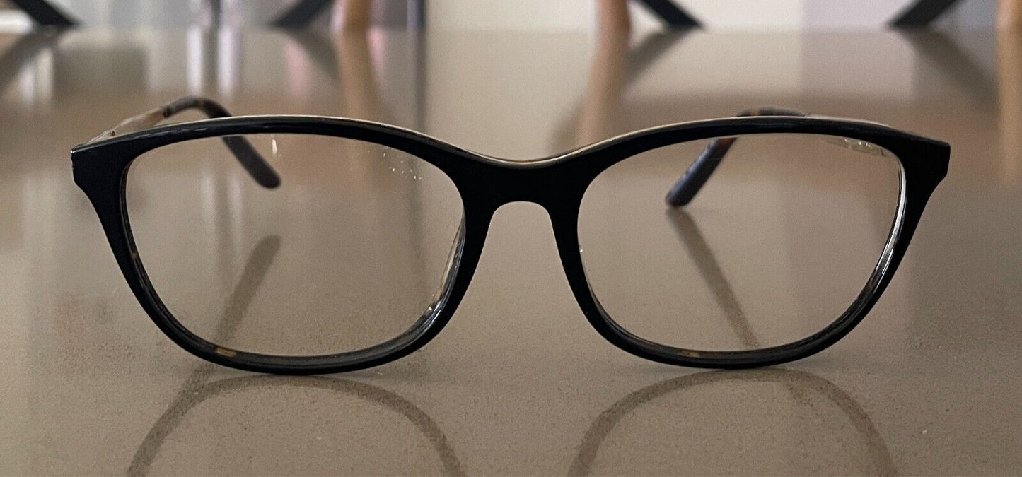 OSIRIS Gracious 30744080 Dark Tort Eyeglasses Frame Gold Metal Trim 53-17-140