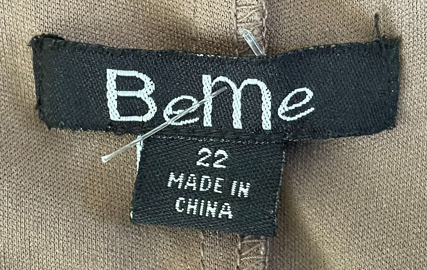 BEME Dress Midi Black Brown Silver Grey Burnout Velour Cowl Neck Plus Siz 22 NEW