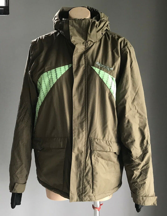BILLABONG Ilio Series Ski Jacket Brown Khaki Snow Board Winter Ladies Size S 10