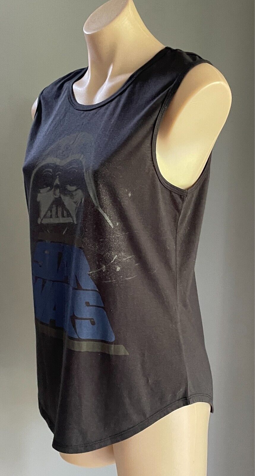 JAY JAYS STAR WARS Black Tank Top Darth Vader Print Top Size S NWT! Sleeveless