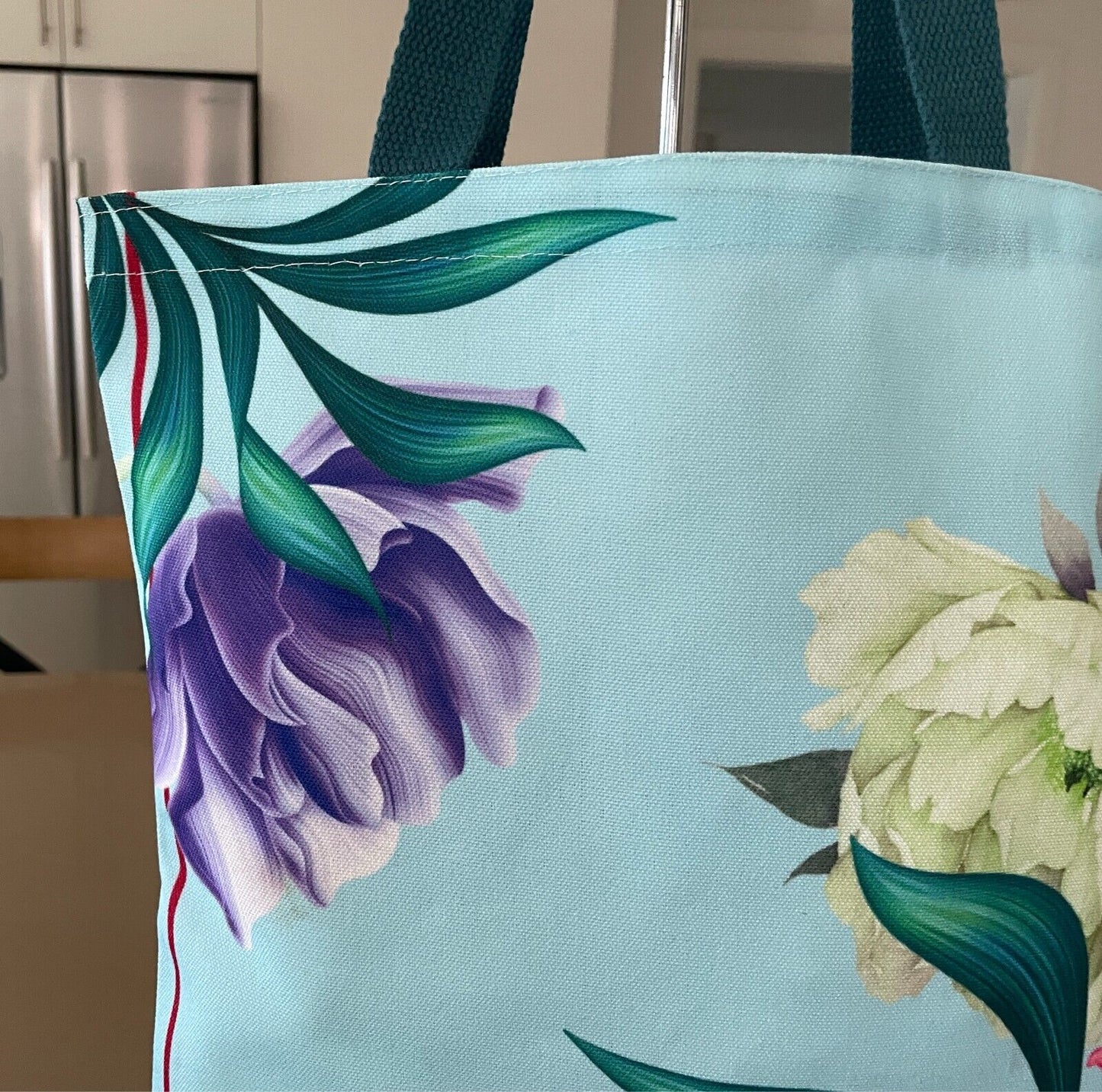CRIMSON HOTELS & RESORTS Tote Multicolour Floral Shopper Bag NWOT!