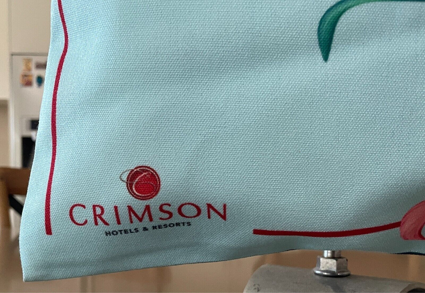 CRIMSON HOTELS & RESORTS Tote Multicolour Floral Shopper Bag NWOT!