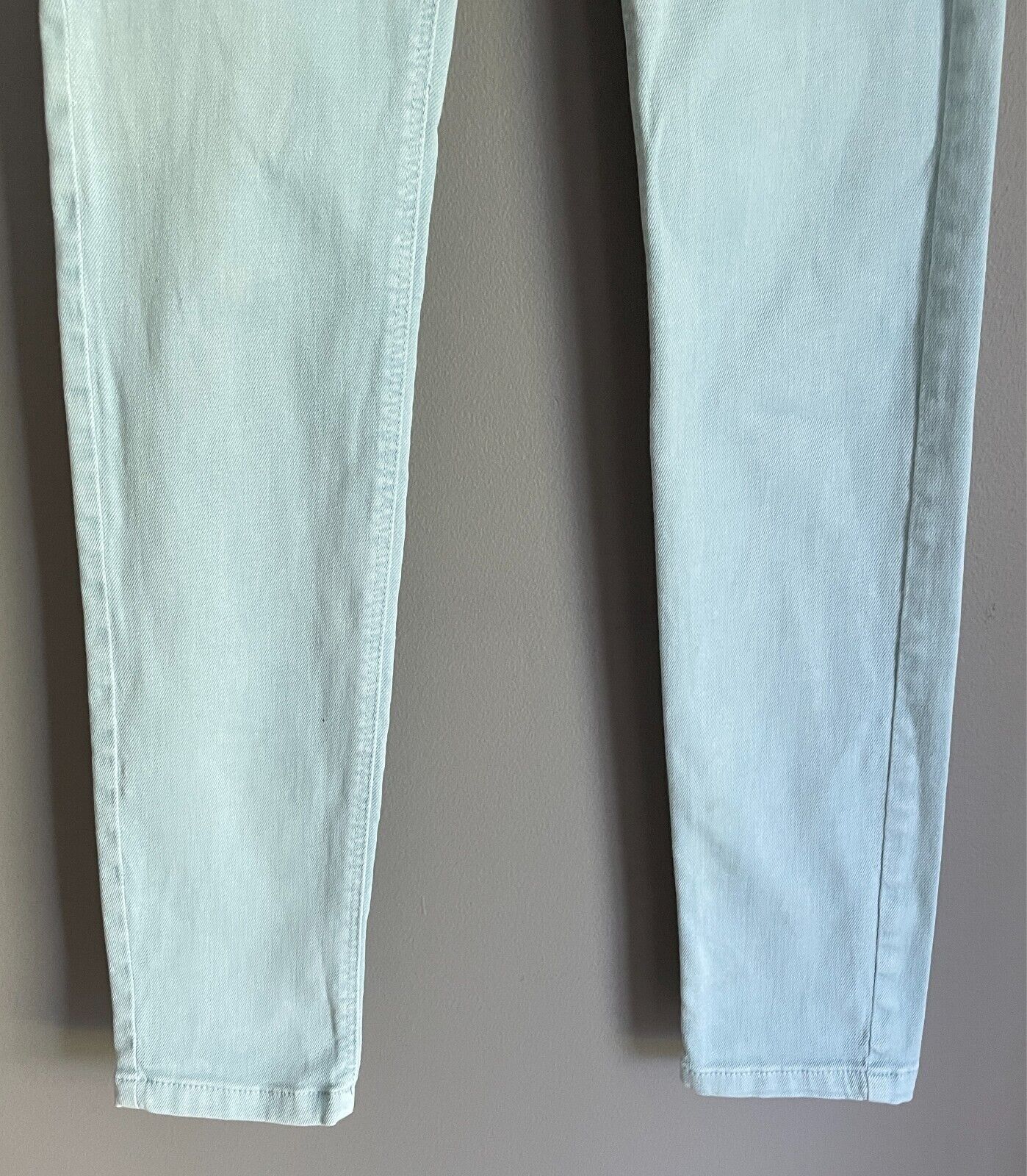 TRF DENIM ZARA Pitillo Jeans Light Blue Skinny Leg Size EUR 36 Stretch Denim