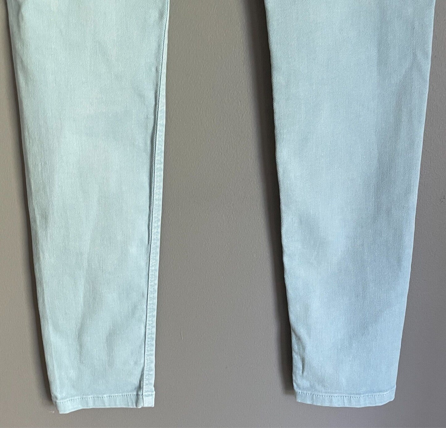 TRF DENIM ZARA Pitillo Jeans Light Blue Skinny Leg Size EUR 36 Stretch Denim