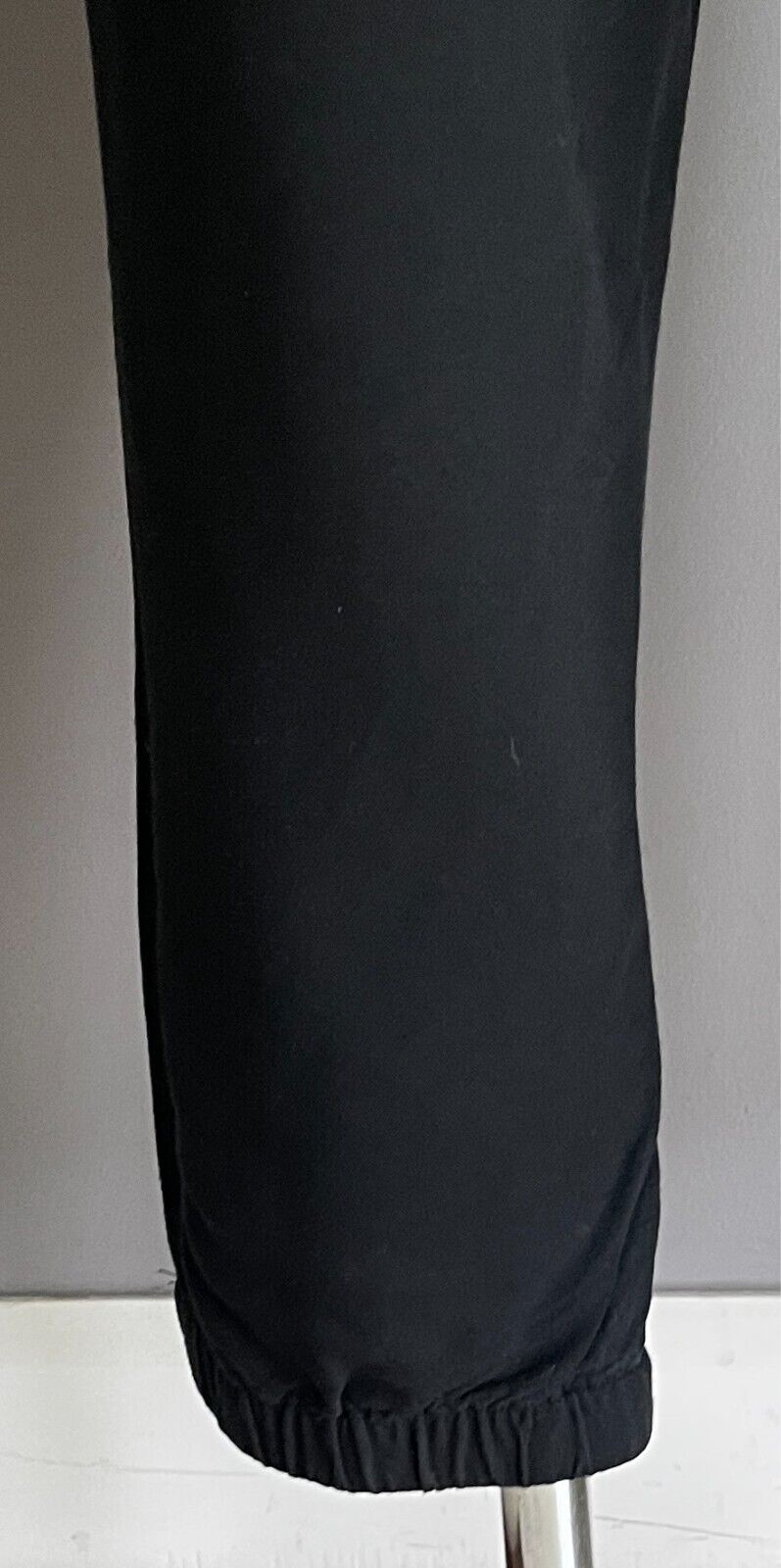 LITTLE LIES Black Pants Size 14 Jogger Style Elastic Waist Crop Length Pockets