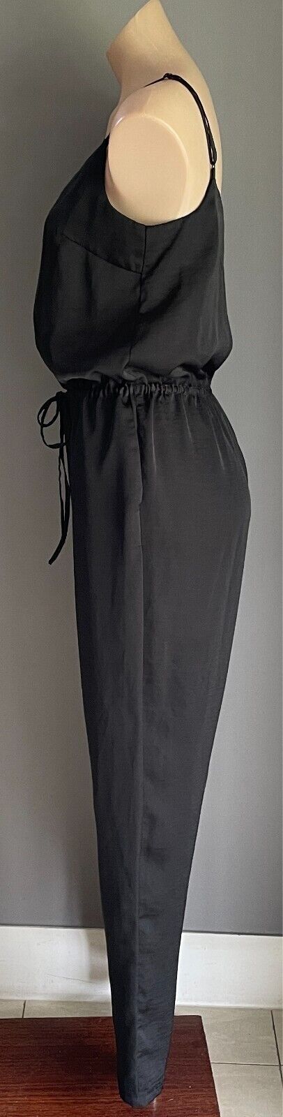 TARGET Black  Jumpsuit Sleeveless Elastic Waist Size 10 Adjustable Straps