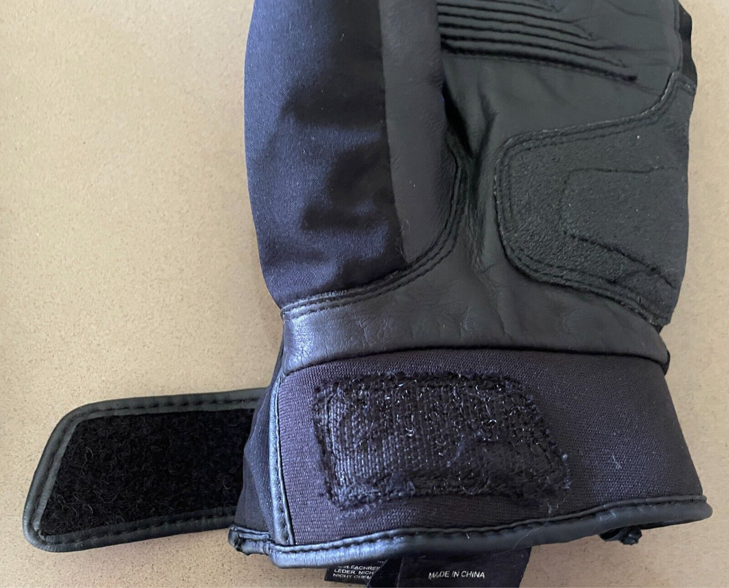 HARLEY DAVIDSON Black Riding Gloves Mixed Media Size 2XL Thinsulate Lined