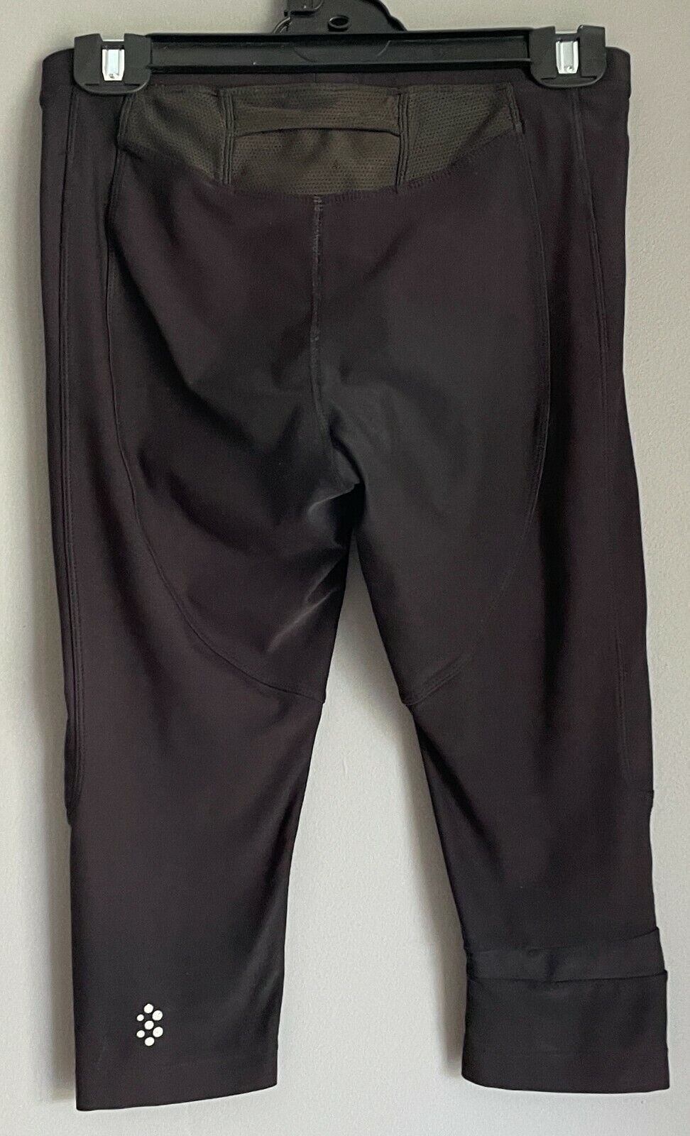 NIKE Dri Fit Black Capri Fitness Run Pants Activewear Pants Gym Sz XS Leggings