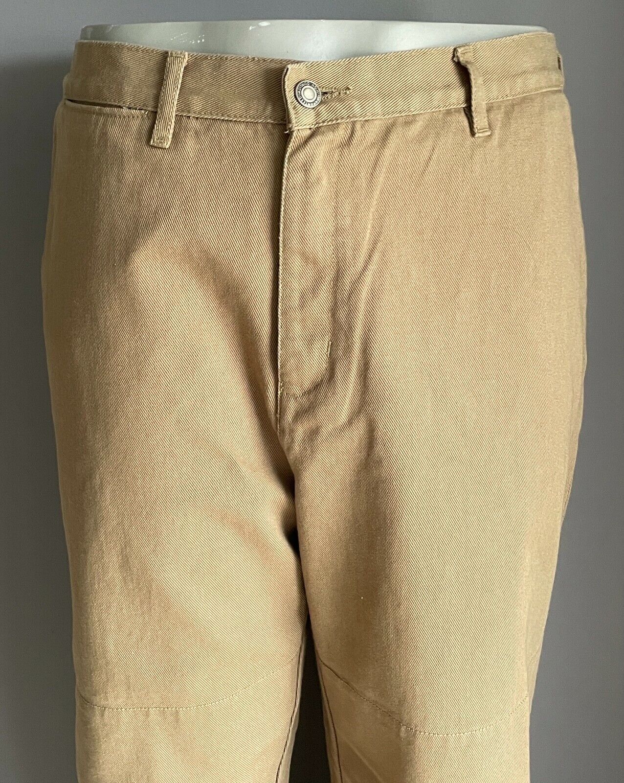 RUGGED Ruff & Tough Wear Brown Khaki Trousers Mens Work Pants Size 117cm ST NEW