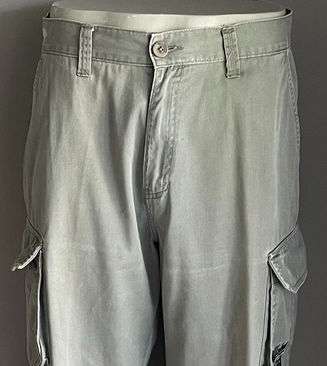 BILLABONG Mens Cargo Pants Light Khaki Full Length Size 36 94cm Waist