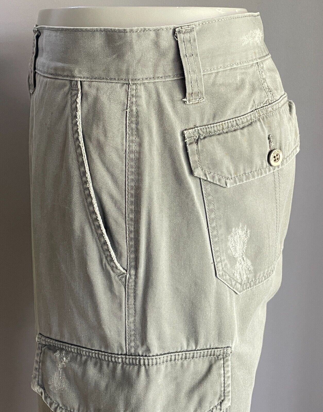 BILLABONG Mens Cargo Pants Light Khaki Full Length Size 36 94cm Waist