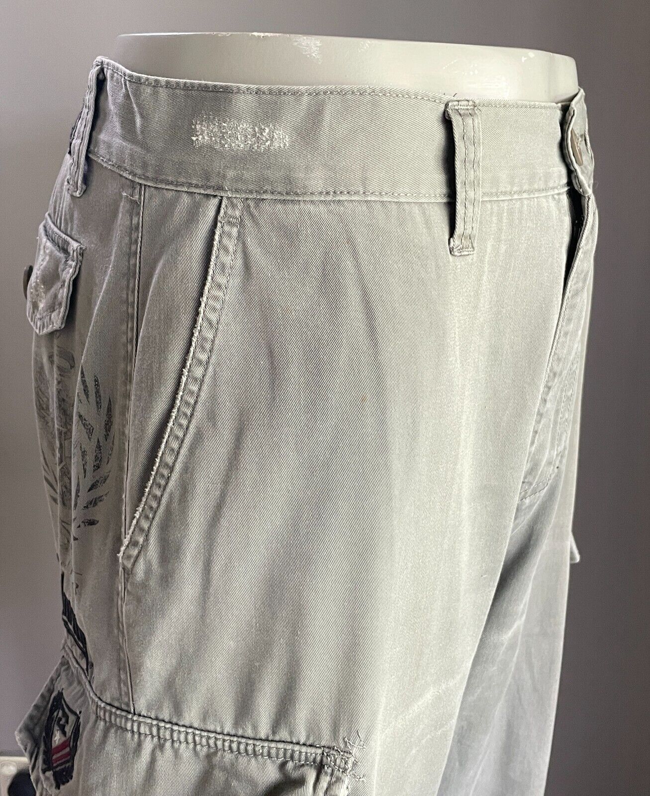 BILLABONG Mens Cargo Pants Light Khaki Full Length Size 36 94cm Waist