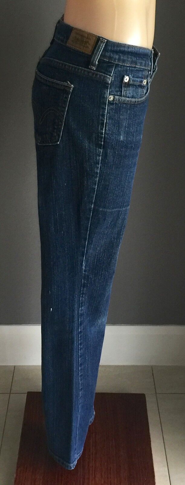 Womens LEVI'S 505 Jeans Straight Leg Denim Jeans Ladies Size 32 W