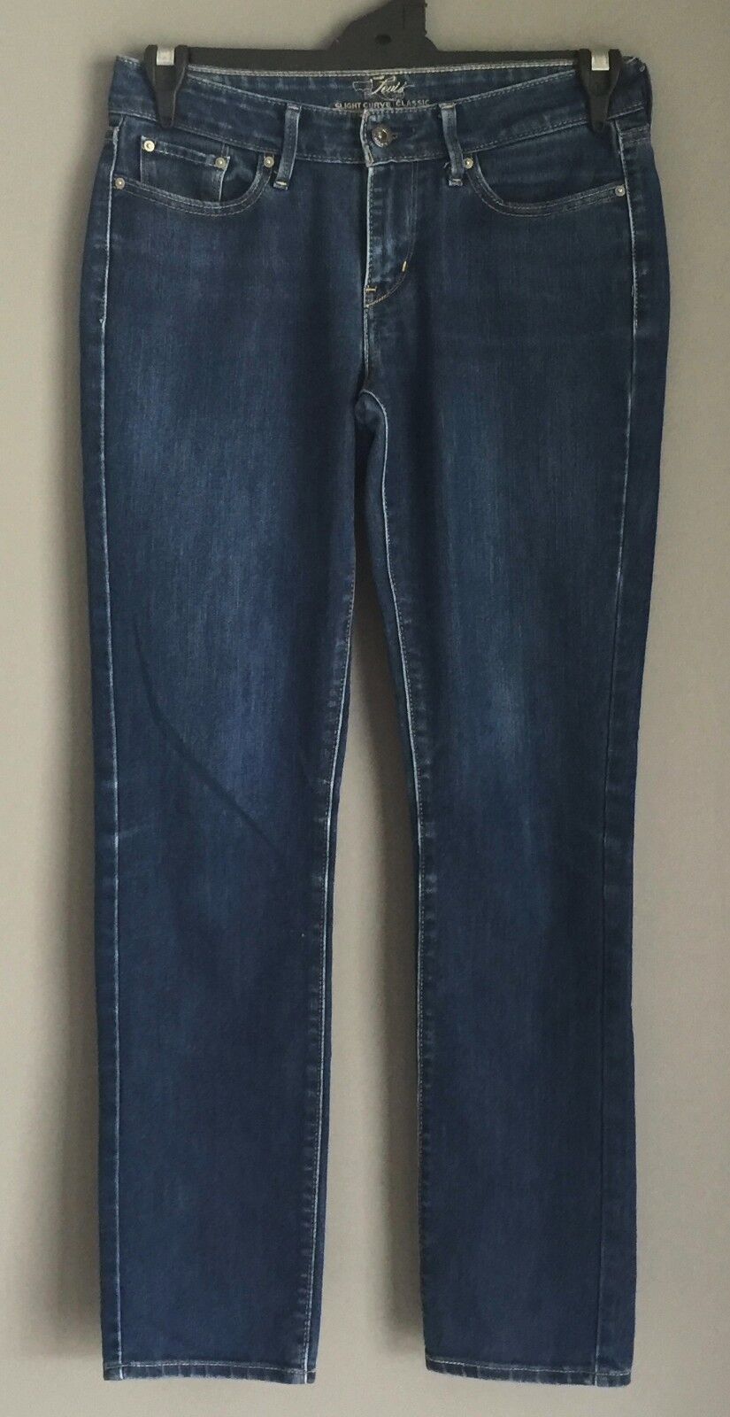 Womens LEVIS Slight Curve Classic Slim Leg Denim Jeans Ladies Size 27cm