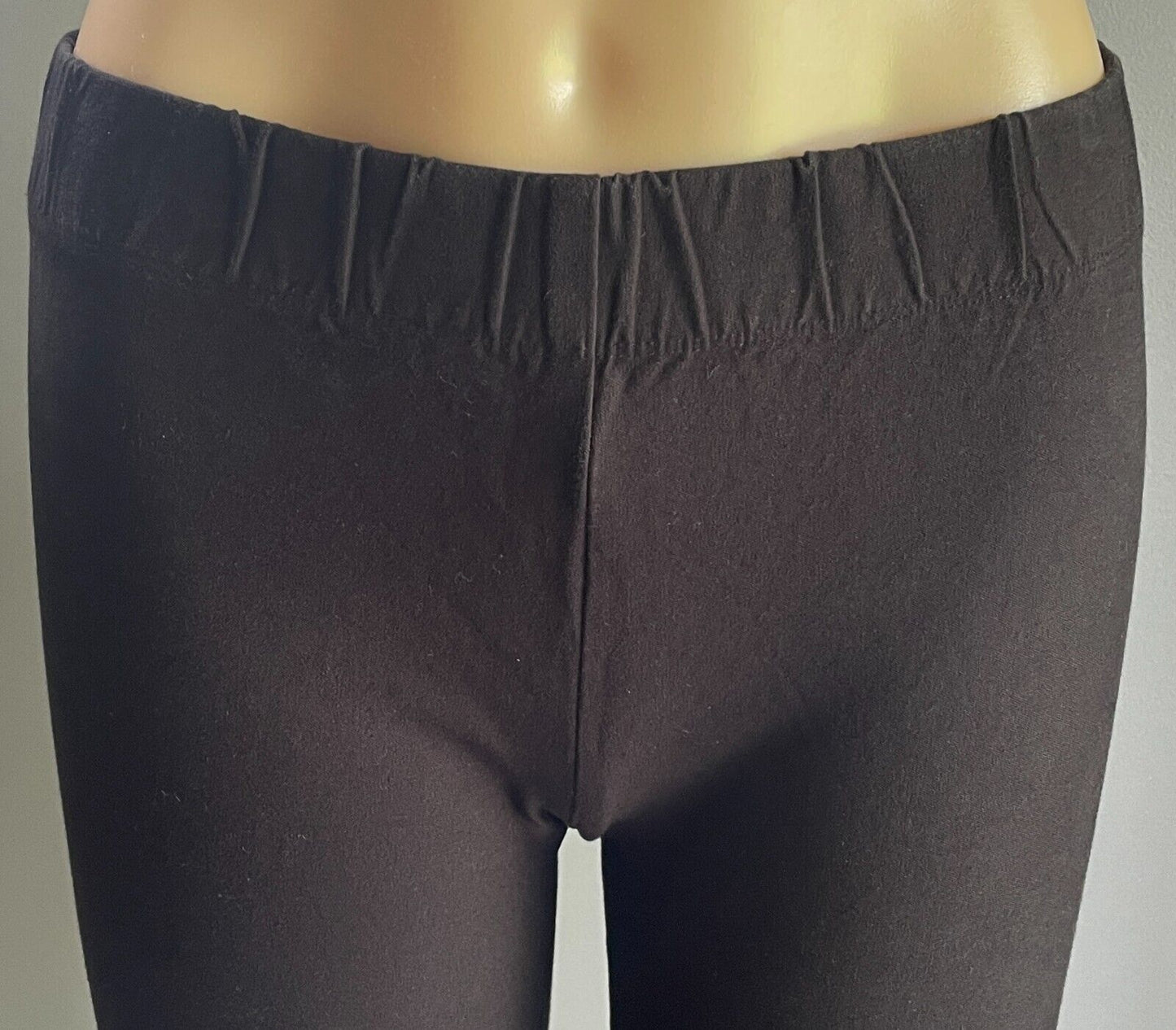 SPORTSCRAFT Pants Black Stretch Skinny Jeggings Size 10 Pull On Elastic Waist
