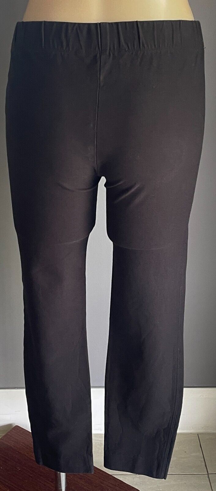 SPORTSCRAFT Pants Black Stretch Skinny Jeggings Size 10 Pull On Elastic Waist