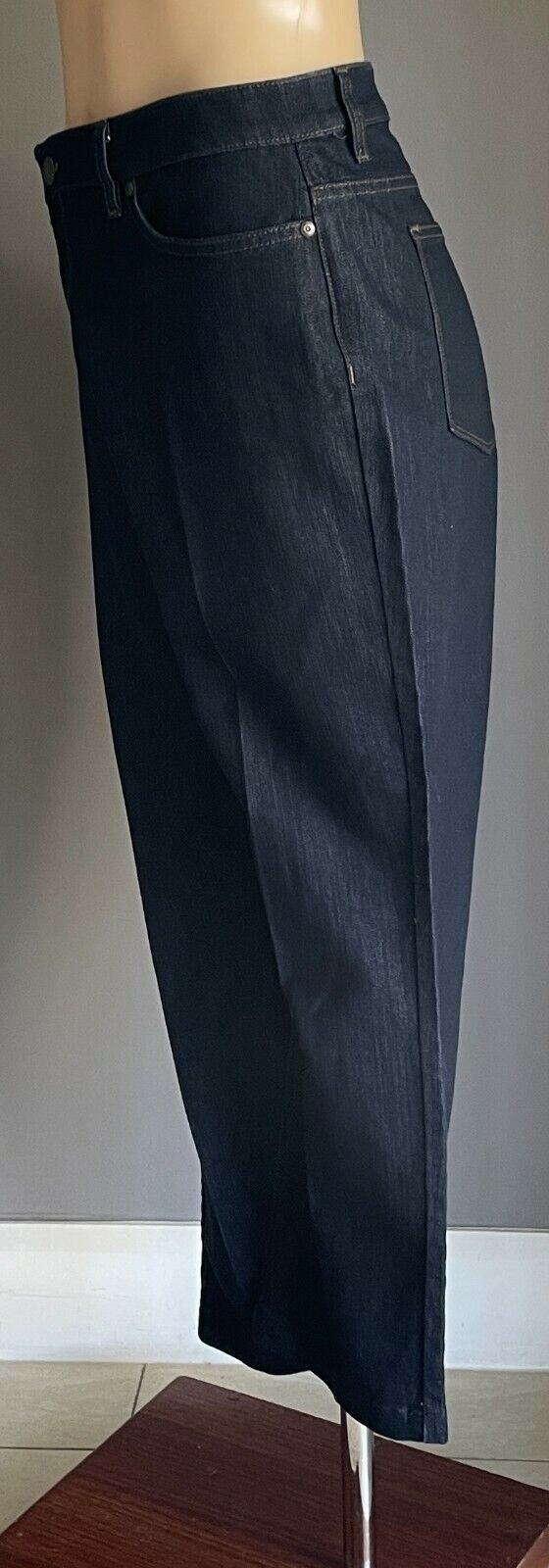 SPORTSCRAFT Simone Straight Leg Jeans Size 16 Dark Blue Denim