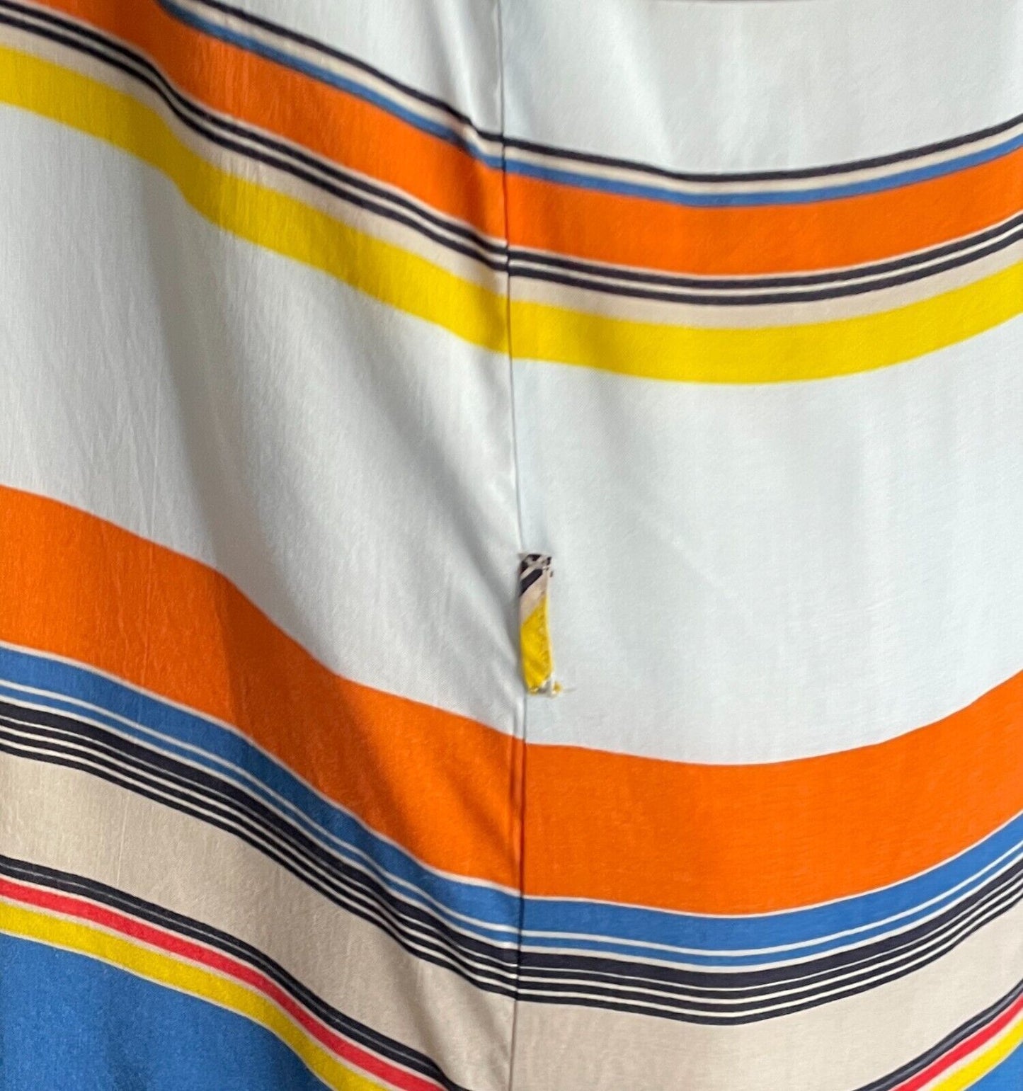 CHIPIE WOMAN Mini DressMulticolour Stripe Sleeveless Halter Neck Size 40 AU 12