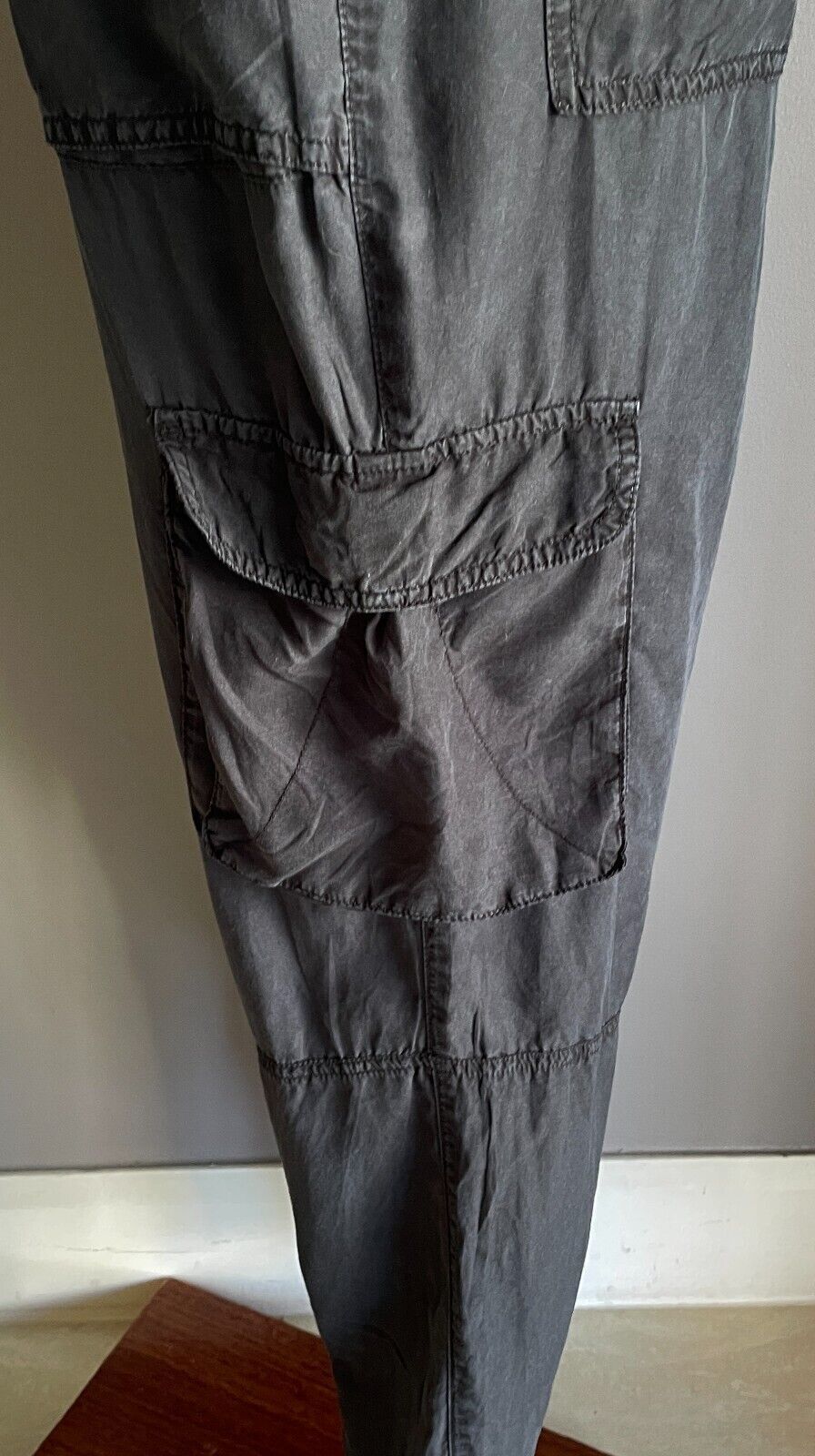 COUNTRY ROAD Black Cargo Pants Size 12 Pockets