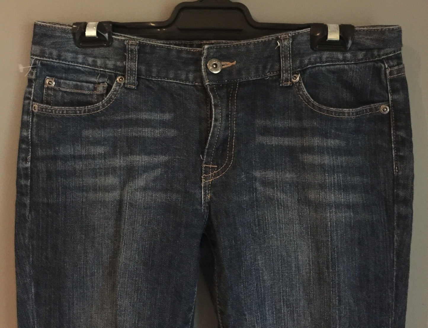 CALVIN KLEIN Jeans Straight Leg Blue Denim Ladies  Size 28 W - Great Condition