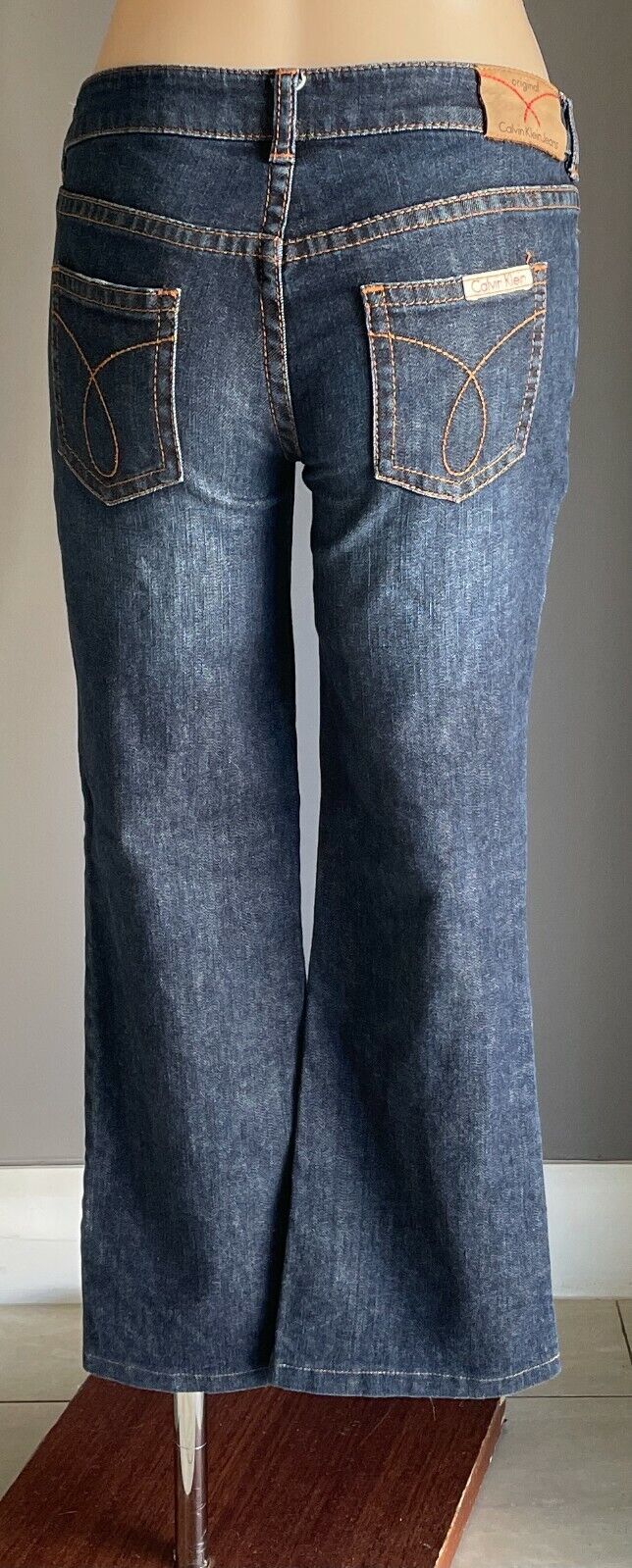 CALVIN KLEIN JEANS Blue Denim Ladies Size W 28/L 34 - CWA019-32A-H3-D78-4