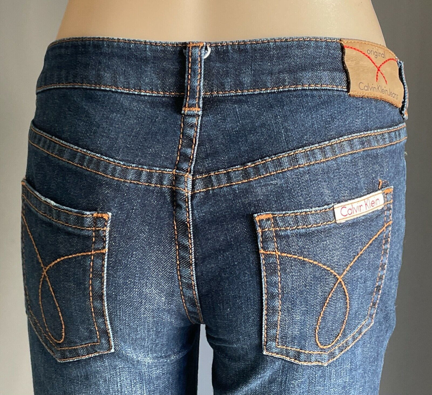 CALVIN KLEIN JEANS Blue Denim Ladies Size W 28/L 34 - CWA019-32A-H3-D78-4