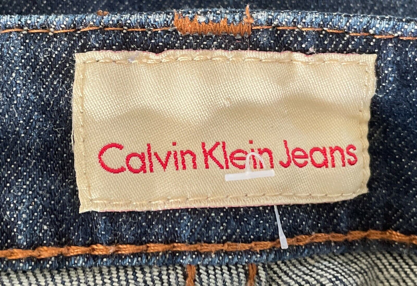 CALVIN KLEIN JEANS Blue Denim Ladies Size W 28/L 34 - CWA019-32A-H3-D78-4