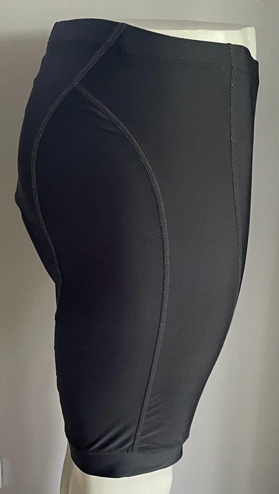 Mens BELLWETHER Cycling Shorts Criterium Black Size XL Elastic Waist Padded Seat