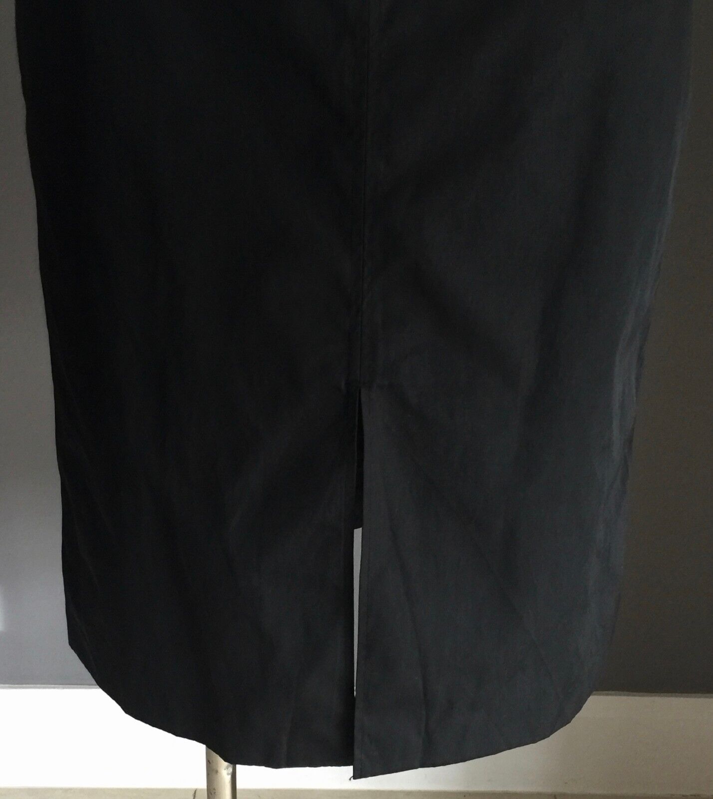 COUNTRY ROAD Skirt Black Straight Slit Front Ladies Size 4 AU 8