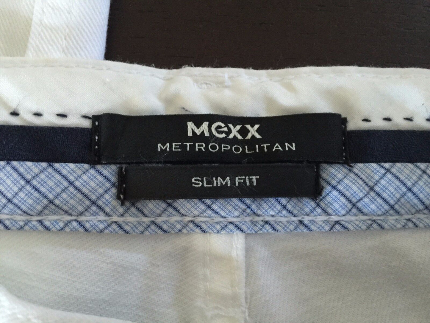 MEXX METROPOLITAN White Denim Slim Fit Size 33 AU 12  Jeans NEW