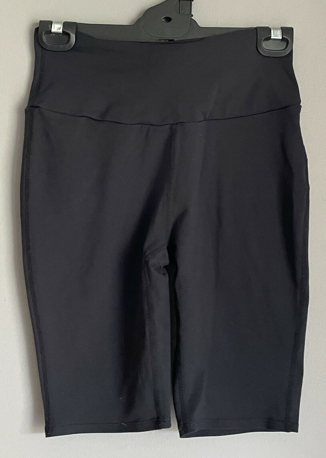 RYDERWEAR Leggings Scrunch Bum Black Stretch Bike Shorts Sz S Gym Run Activewear