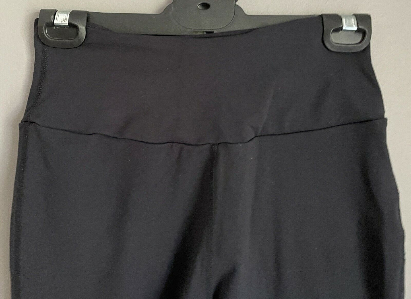 RYDERWEAR Leggings Scrunch Bum Black Stretch Bike Shorts Sz S Gym Run Activewear