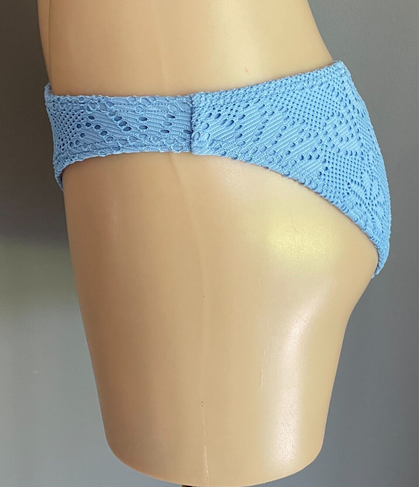 O"NEILL Light Blue Lace Bikini Bottoms ONLY Size 12 Hipster Style ONEILL
