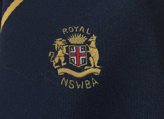 Mens Neck Tie NSW Bowling Association (NSWBA) Classic Width Australia Vintage