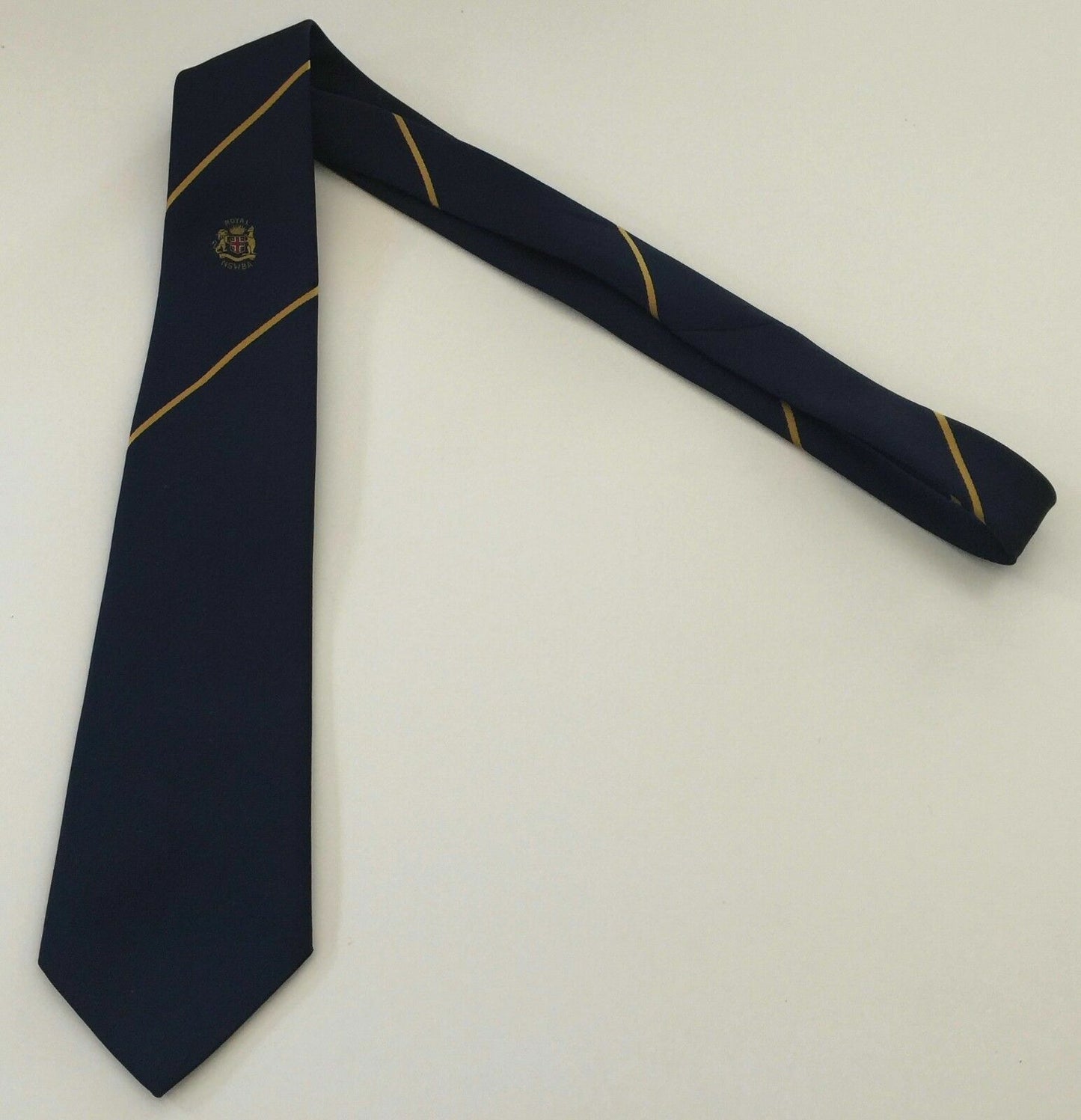 Mens Neck Tie NSW Bowling Association (NSWBA) Classic Width Australia Vintage