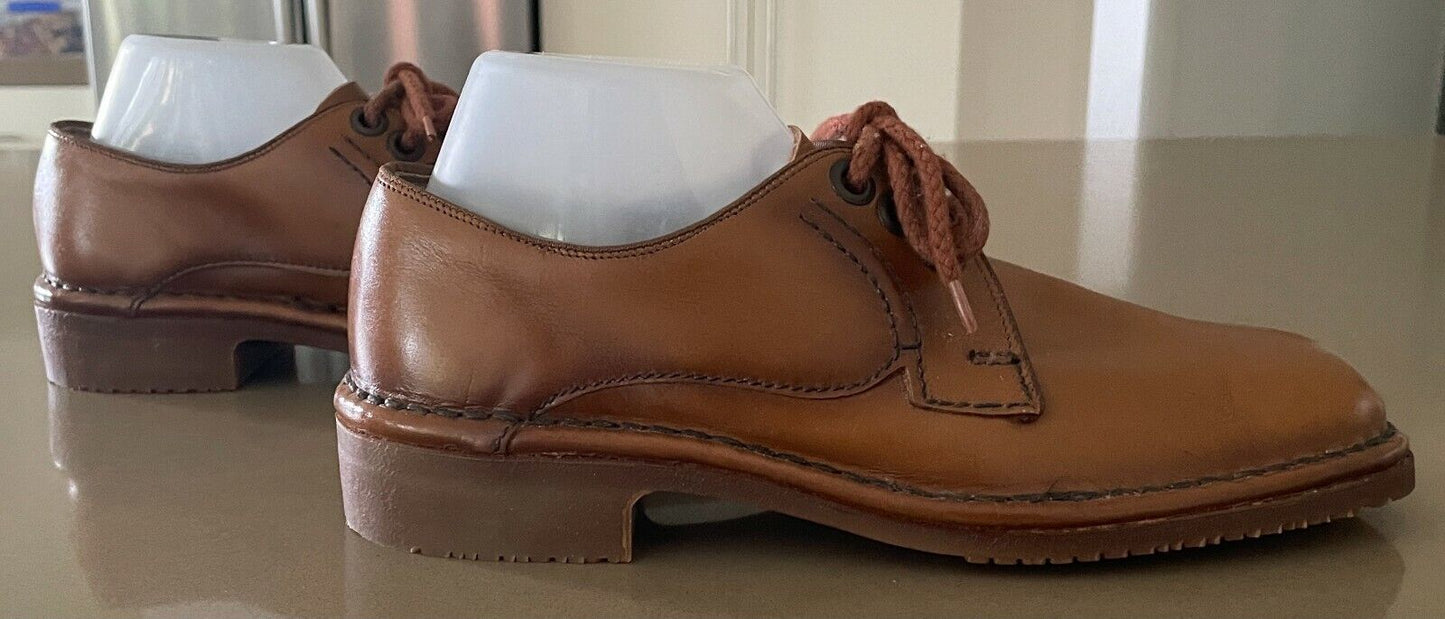 New Vintage HUSH PUPPIES Dress Shoes Lace Up Light Tan Leather Mens Size 6.5E